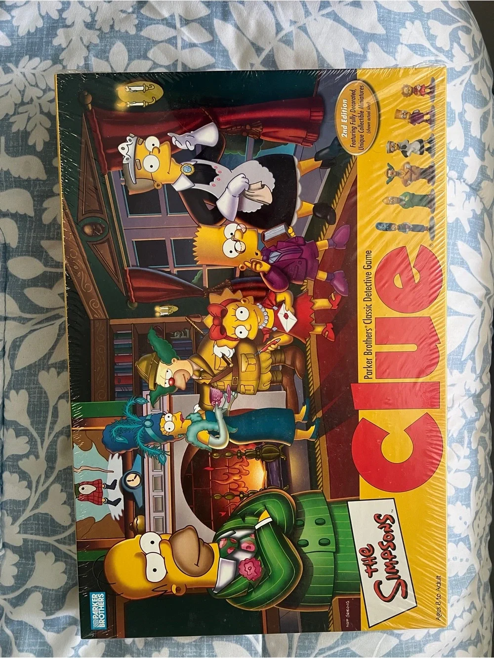 The Simpsons Clue Board Game - Colorful Box Art Edition